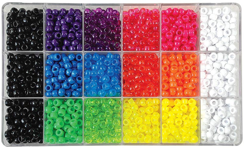 The Beadery 6499 Neon Brights Bead BOC,Multi Small - Image 2